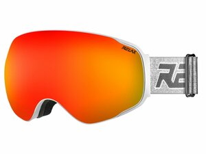Lyžařské brýle RELAX SLOPE - bílé - pink/inferno platinum