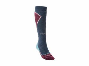 Ponožky BRIDGEDALE SKI Midweight + W - L, dark blue/light blue